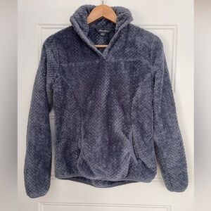 Eddie Bauer Blue Fleece Pullover